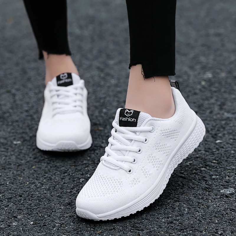 2024 Women Sport Shoes Fashion Platform Sneakers Ladies Spring Winter Flats Running Shoes for Woman - Image 9