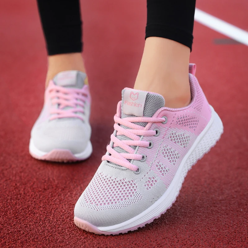 2024 Women Sport Shoes Fashion Platform Sneakers Ladies Spring Winter Flats Running Shoes for Woman - Image 8