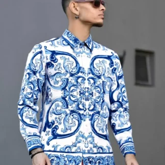 Fashion Men Shirts 2025 Popular European Design Party Style  Men's Clothing Camisas Masculino Ropa De Hombre Mens Clothes