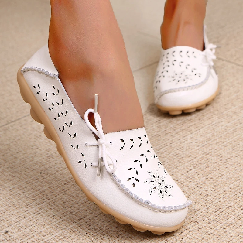 2025 Women Flat Shoes Fashion Women Casual Shoes Breathable Women's Loafers Shallow Comfort Mom Shoes Ladies Zapatillas Mujer - Image 10