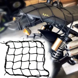 Motorcycle Helmet Storage Trunk Bag Motorcycle Luggage Net Hook Hold Bag Cargo Bike Scooter Mesh Luggage Equipaje