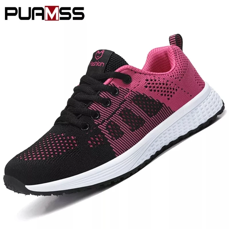 2024 Women Sport Shoes Fashion Platform Sneakers Ladies Spring Winter Flats Running Shoes for Woman - Image 2