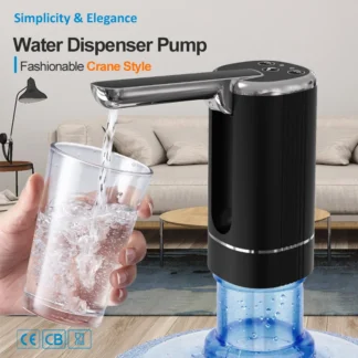 USB Rechargeable Electric Water Pump – Portable & Foldable Dispenser