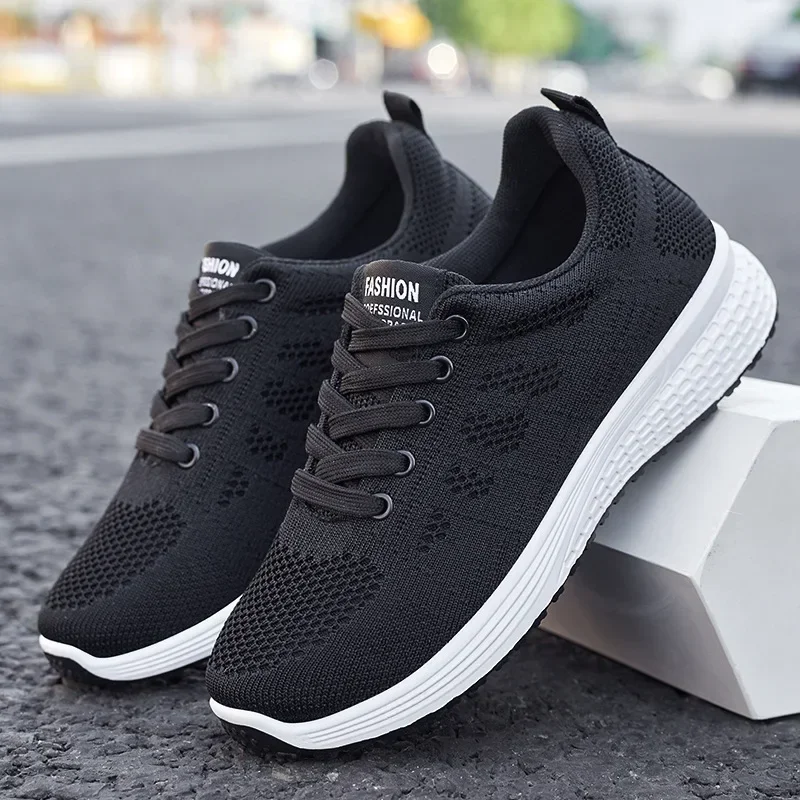Women's Shoes 2025 Spring New Fashion Soft Walking Flats Non-slip Casual Sport Tennis Shoes Athletic Sneakers for Lady - Image 5