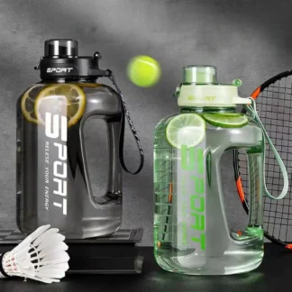 1.2L/1.7L Large Capacity Sports Water Bottle – Portable