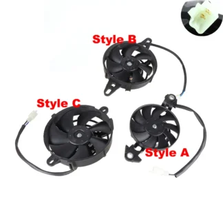 12V Motorcycle Cooling fan Oil Cooler Engine Electric Radiator For Honda Yamaha Suzuki KTM Kawasaki ATV Motocross Accessories