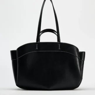 Women Tote Bag Underarm Pouch Large Capacity Pu Leather Shoulder Bag Retro Crossbody Bag Casual Portable Bucket Bags Handbag