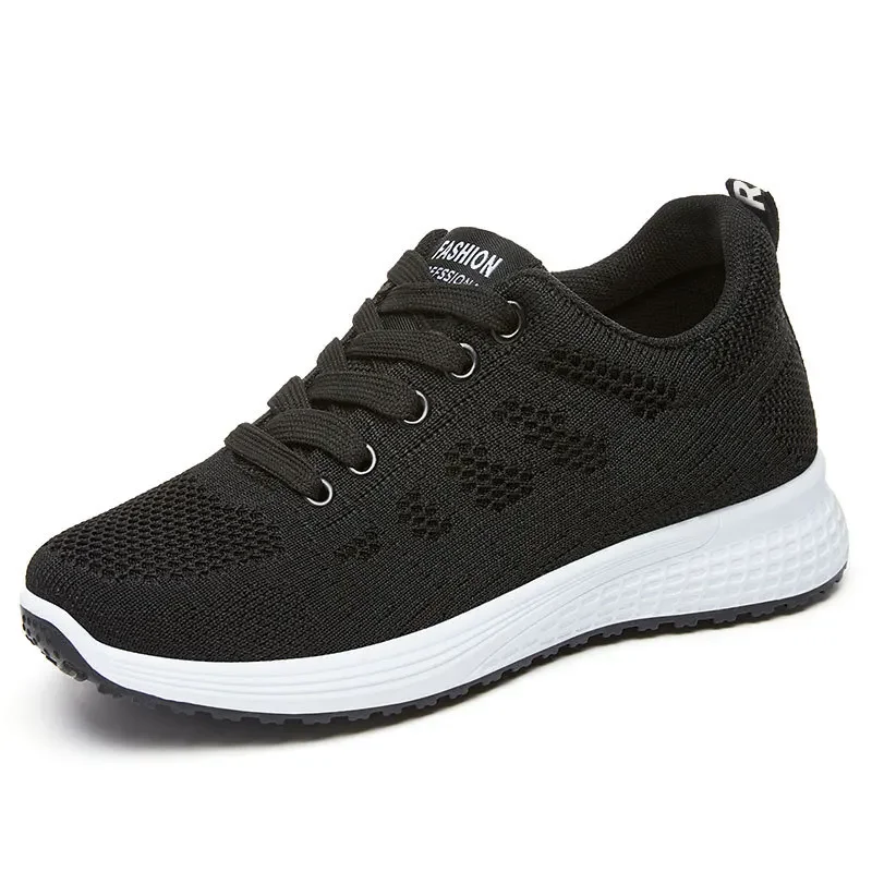 Women's Shoes 2025 Spring New Fashion Soft Walking Flats Non-slip Casual Sport Tennis Shoes Athletic Sneakers for Lady - Image 7