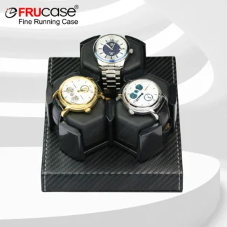 FRUCASE PU Watch Winder for automatic watches automatic winder 3 watches